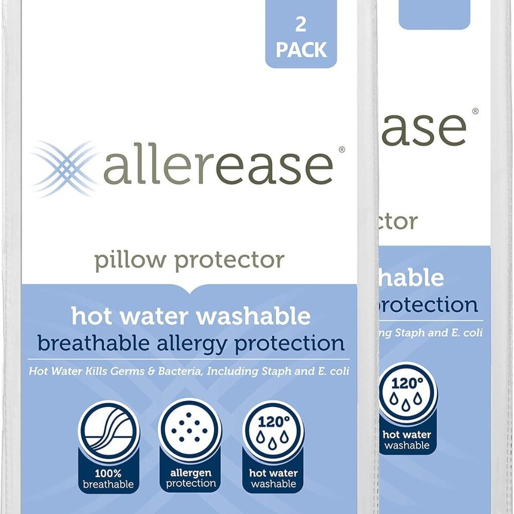 AllerEase Hot Water Wash Breathable Advanced Protection Machine Washable Durable